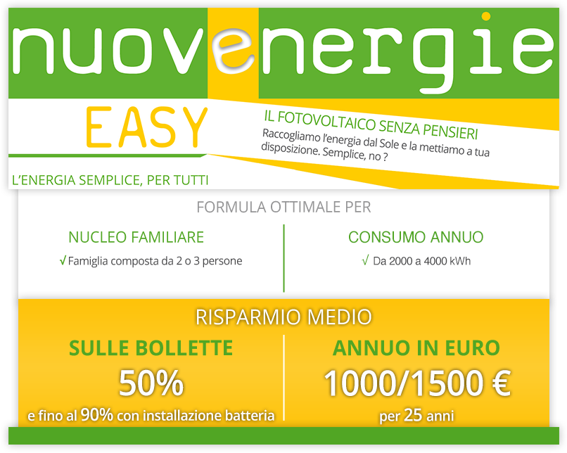 NUOVENERGIE | formula EASY - info