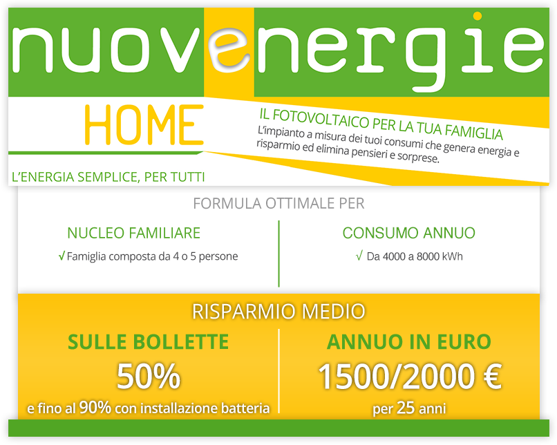 NUOVENERGIE | formula HOME - info