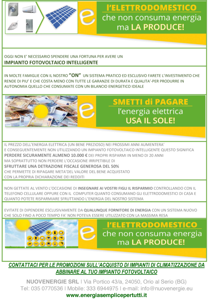 energia semplice per tutti - monitoraggio impianto elettrico - sistema on - controllo energetico